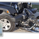Illustration for article titled Guy Suspected Of DUI Drives Home With Motorcycle Wedged In His Jeep's Bumper